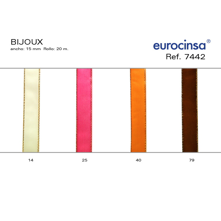 ROLLO CINTA BIJOUX A-15mm. C-79 20m.