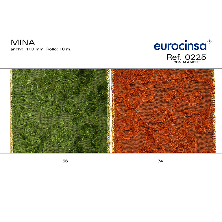 ROLLO CINTA MINA A-100mm. C-56 10m. CON ALAMBRE