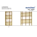 ROLLO CINTA LONDON A-60mm. C-87 15m. CON ALAMBRE