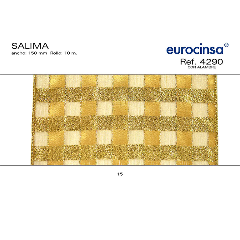 ROLLO CINTA SHALIMA A-150mm. C-15 10m. CON ALAMBRE