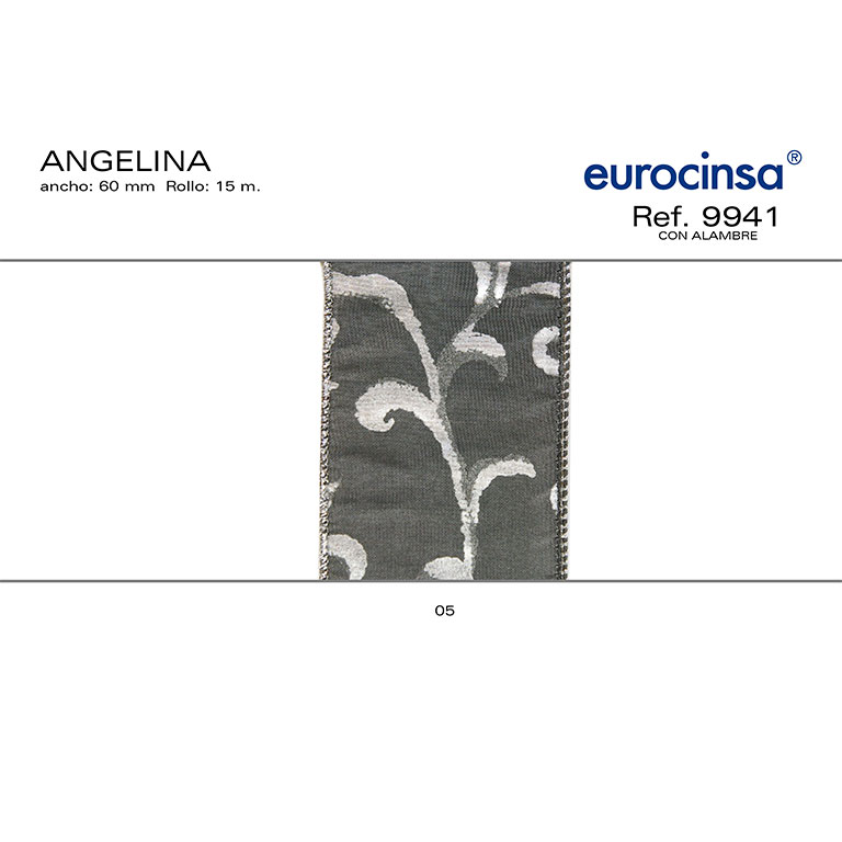 ROLLO CINTA ANGELINA A-60mm. C-05 15m. CON ALAMBRE