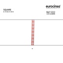 ROLLO CINTA SQUARE A-10mm. C-43 20m.