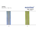 ROLLO CINTA APRIL A-25mm. C-51 15m. CON ALAMBRE