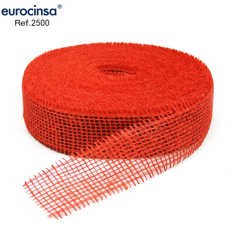 ROLLO CINTA JUTE OEKO-TEX A-50mm. C-20 25m.