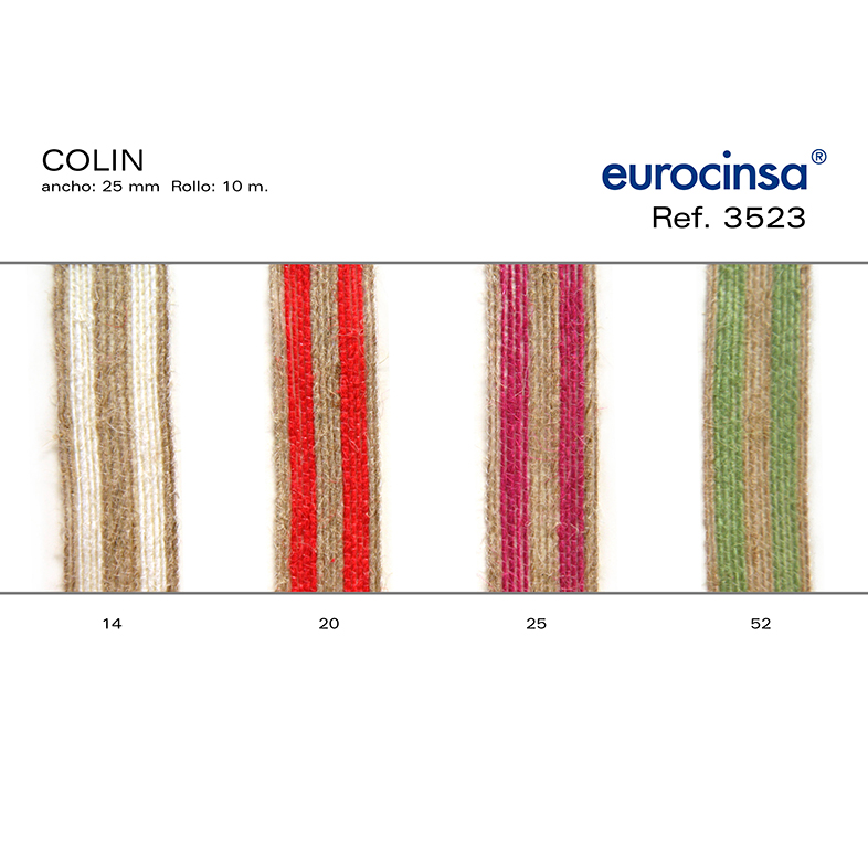 ROLLO CINTA COLIN A-25mm. C-25 10m.