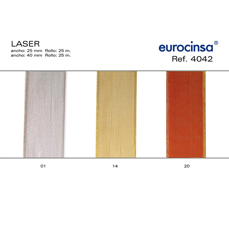 ROLLO CINTA LASER A-40mm. C-05 25m.