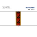 ROLLO CINTA POINSETTIA A-30mm. C-15 25m.