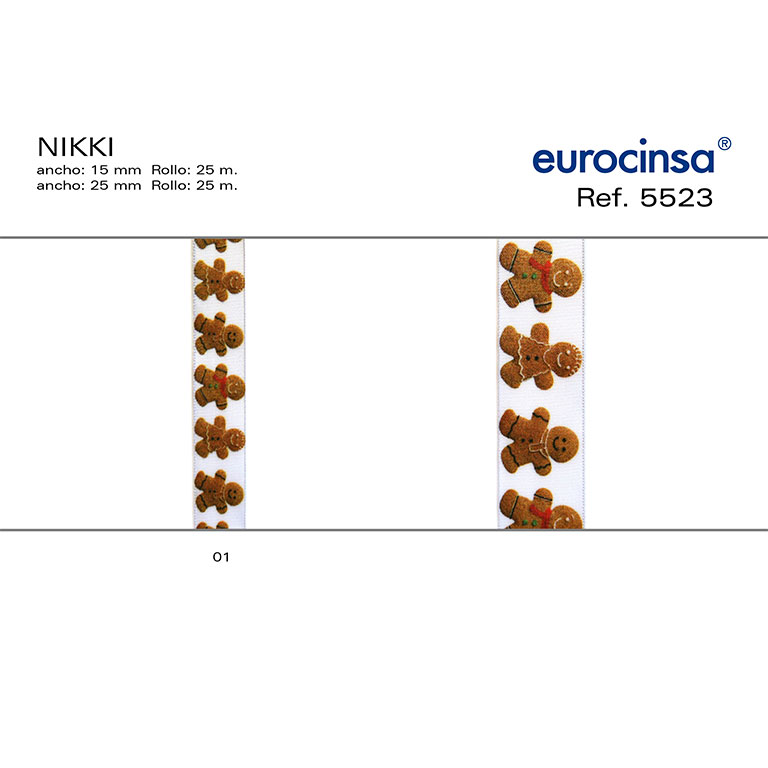 ROLLO CINTA NIKKI A-25mm. C-01 25m.