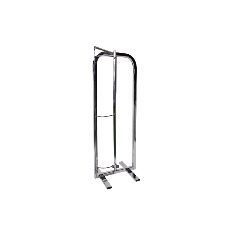 DISTRIBUIDOR METAL CROMADO VERTICAL PARA BOBINA 70cm. CON CUCHILLA DESLIZANTE