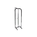 DISTRIBUIDOR METAL CROMADO VERTICAL PARA BOBINA 70cm. CON CUCHILLA DESLIZANTE