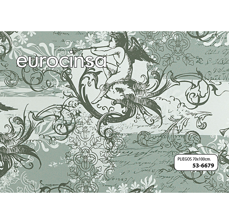 PLIEGO PAPEL FANTASÍA NAVIDAD 70x100cm.