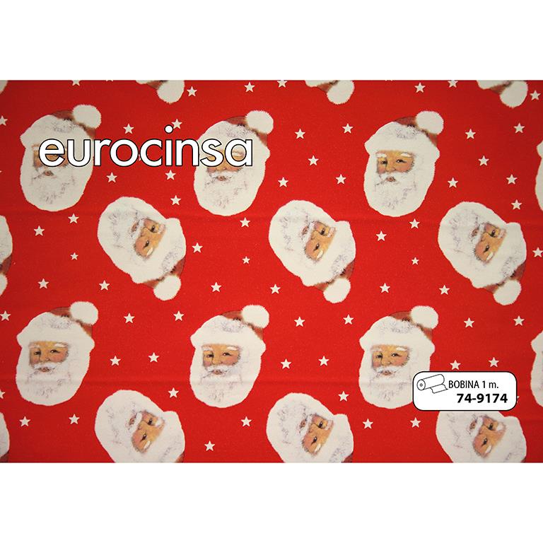 PLIEGO PAPEL FANTASÍA NAVIDAD 70x100cm.