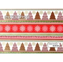 PLIEGO PAPEL FANTASÍA NAVIDAD 70x100cm.