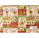 PLIEGO PAPEL FANTASÍA NAVIDAD 70x100cm.