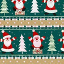 PLIEGO PAPEL FANTASÍA NAVIDAD 70x100cm.