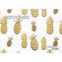 BOBINA PAPEL KRAFT BLANCO HUELLA + IMPRESIÓN CALOR 50 metros.