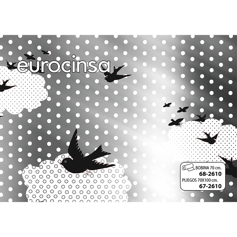 BOBINA PAPEL FANTASÍA METALIZADO TODO AÑO 70cm. x 6,3-7,3Kg.