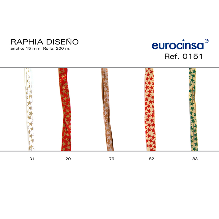 ROLLO CINTA POLYRAPHIA DISEÑO STARS A-15mm. C-20 200m.