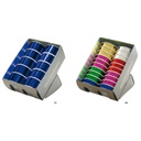 ESTUCHE CINTA METALIZADA A-13mm. C-20 20R. x 10m.