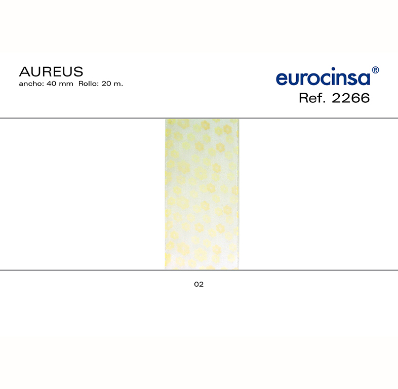 ROLLO CINTA AUREUS A-40mm. C-02 20m.