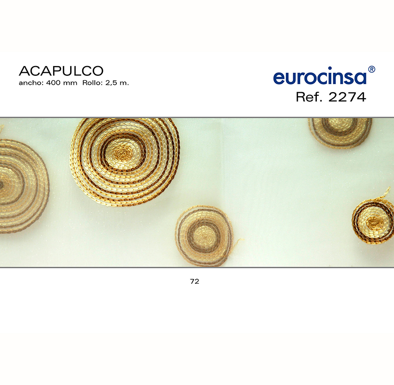 ROLLO CINTA ACAPULCO A-400mm. C-72 2,5m.