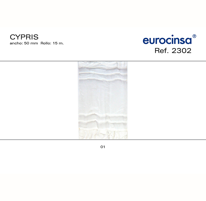 ROLLO CINTA CYPRIS A-50mm. C-01 15m.