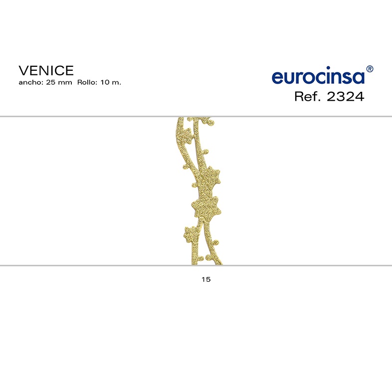ROLLO CINTA VENICE A-25mm. C-15 10m.