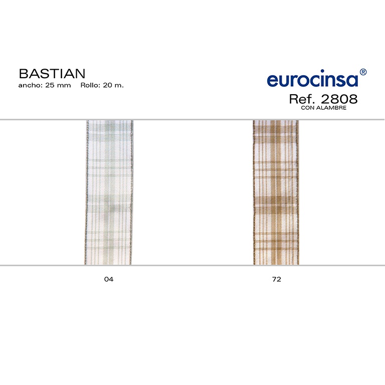 ROLLO CINTA BASTIAN A-25mm. C-72 20m.
