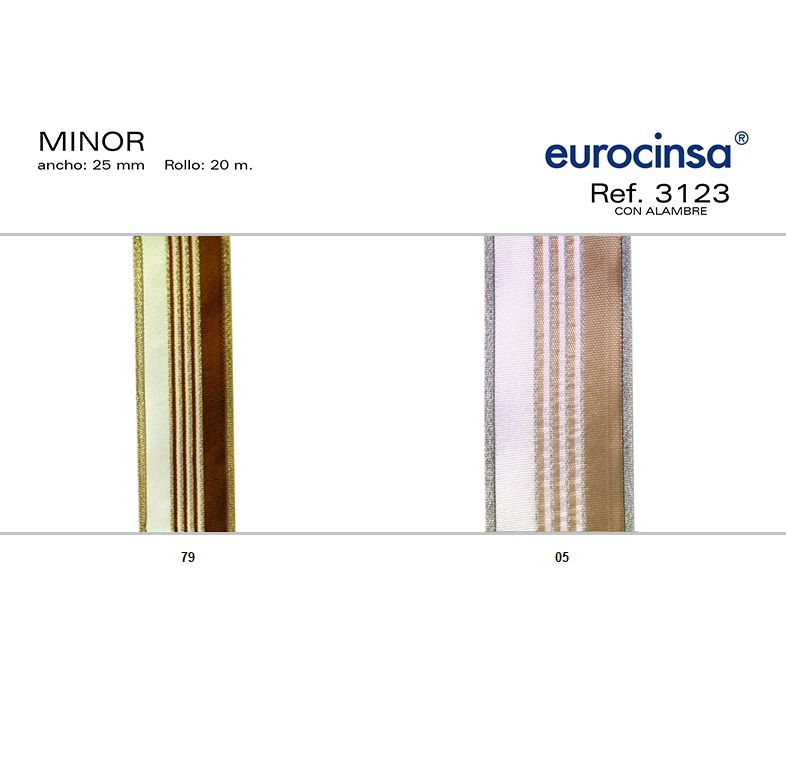 ROLLO CINTA MINOR A-40mm. C-05 20m.