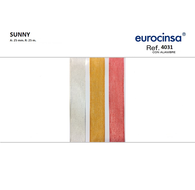 ROLLO CINTA SUNNY A-25mm. C-44 25m.