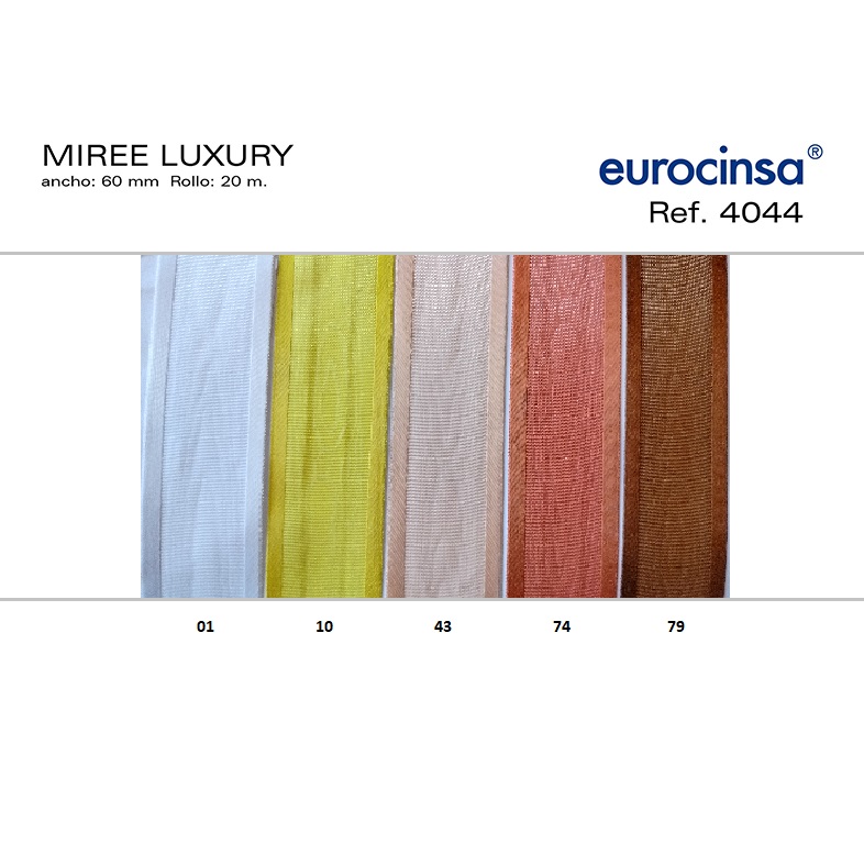 ROLLO CINTA MOIRE LUX A-40mm. C-10 20m.