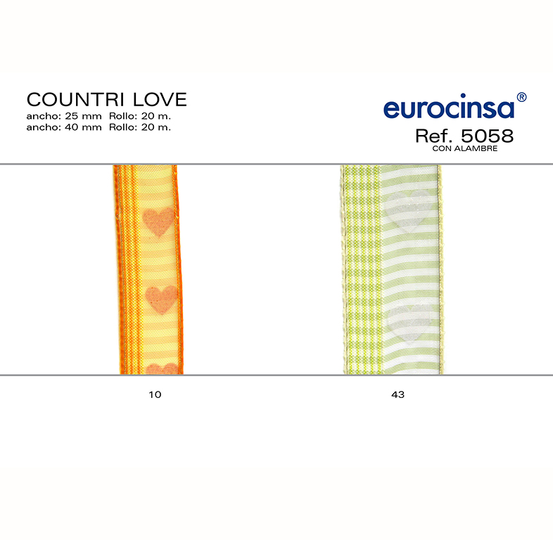 ROLLO CINTA COUNT LOV A-25mm. C-43 20m.