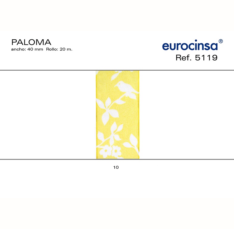 ROLLO CINTA PALOMA A-40mm. C-10 20m.