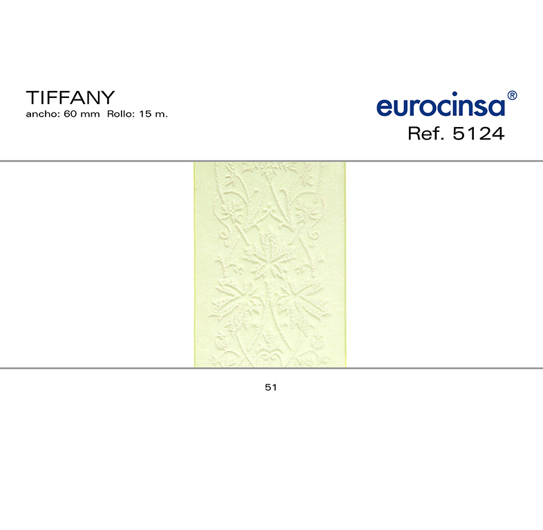 ROLLO CINTA TIFFANY A-60mm. C-51 15m.