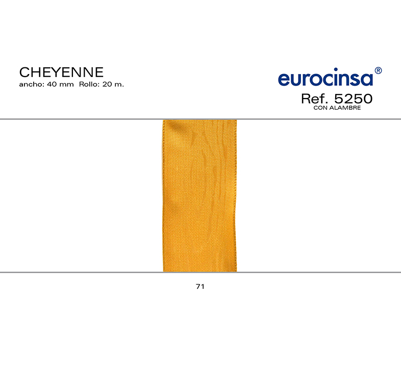 ROLLO CINTA CHEYENNE A-40mm. C-71 20m.