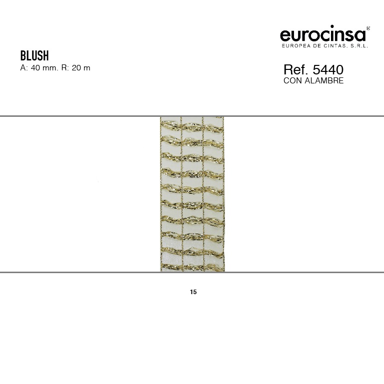 ROLLO CINTA WINTERTIME A-40mm. C-92 25m.