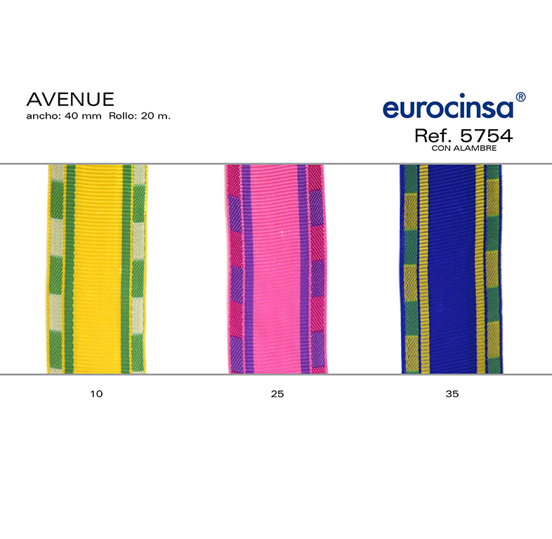 ROLLO CINTA AVENUE A-40mm. C-35 20m.