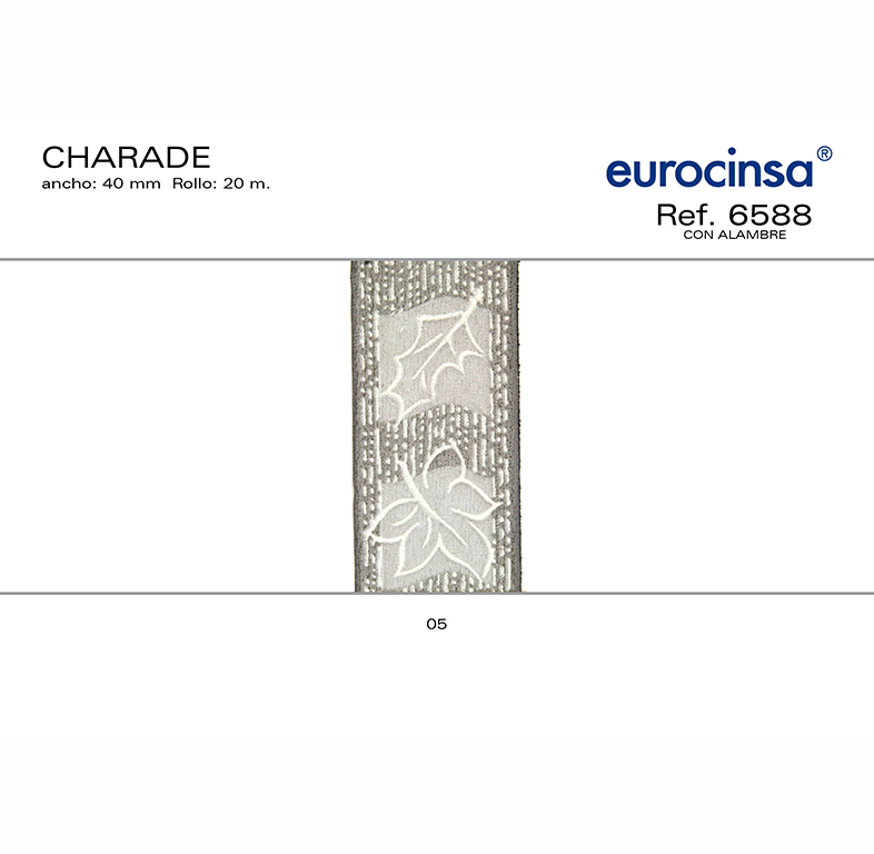 ROLLO CINTA CHARADE A-40mm. C-05 20m.