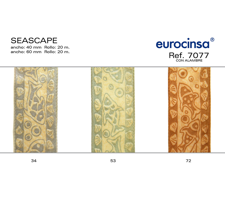 ROLLO CINTA SEASCAPE A-60mm. C-53 20 m.