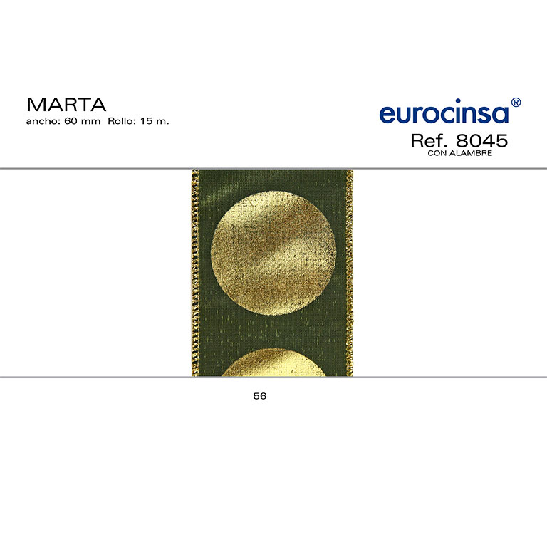 ROLLO CINTA MARTA A-100mm. C-56 10m. CON ALAMBRE