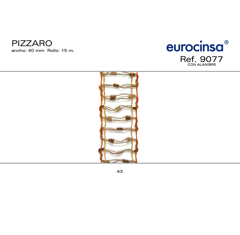 ROLLO CINTA PIZZARO A-40mm. C-43 15m.