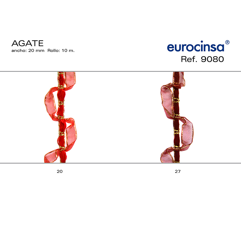 ROLLO CINTA AGATE A-20mm. C-20 10m.
