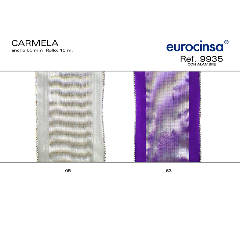ROLLO CINTA CARMELA A-60mm. C-63 15m.