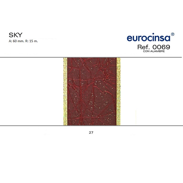 ROLLO CINTA SKY A-60mm. C-27 15m.