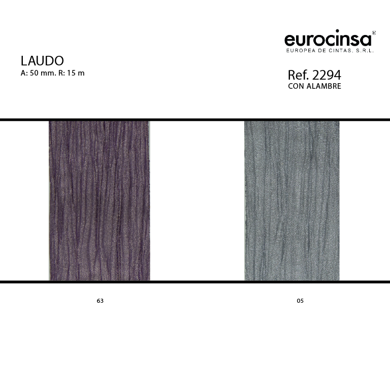 ROLLO CINTA LAUDO A-50mm. C-63 15m.