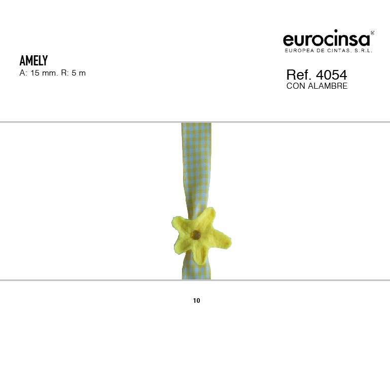 ROLLO CINTA AMELY A-15mm. C-10 5m.