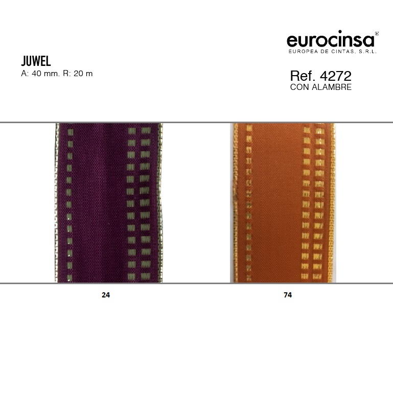 ROLLO CINTA JUWEL A-40mm. C-24 20m.