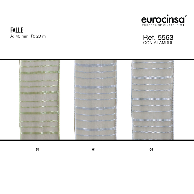 ROLLO CINTA FALLE A-40mm. C-11 20m.