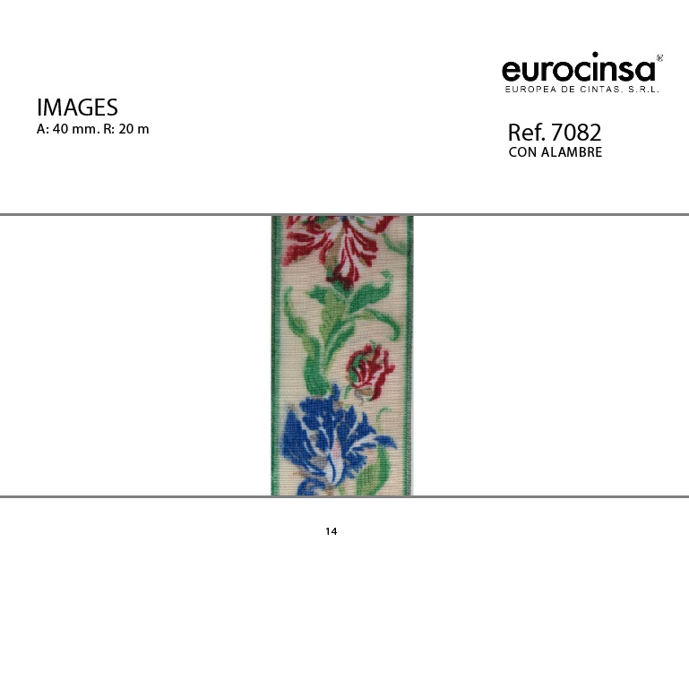 ROLLO CINTA IMAGES A-40mm. C-14 20m.