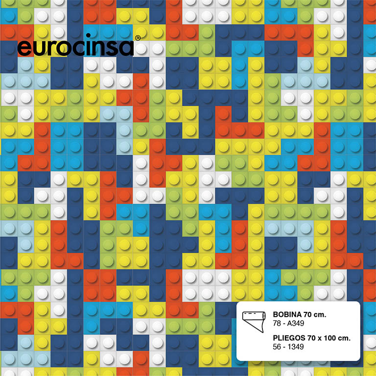 BOBINA PAPEL FANTASIA TODO AÑO 70cm. x 9,5-9,8 Kg.